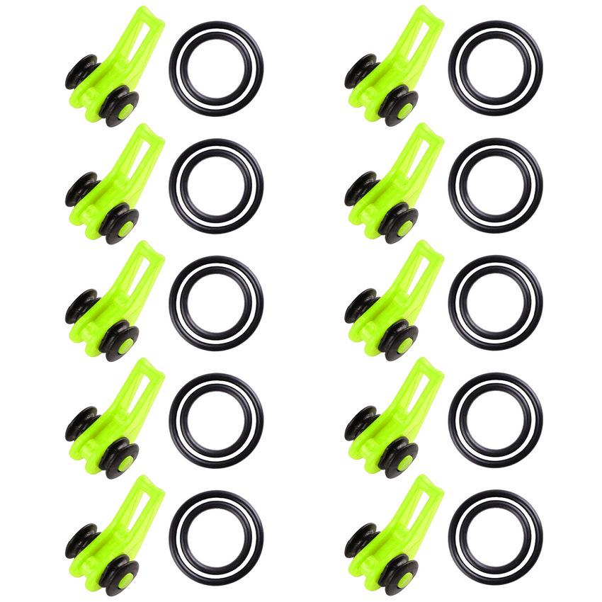 Angelhaken- & Köder-Set mit Köderzubehör