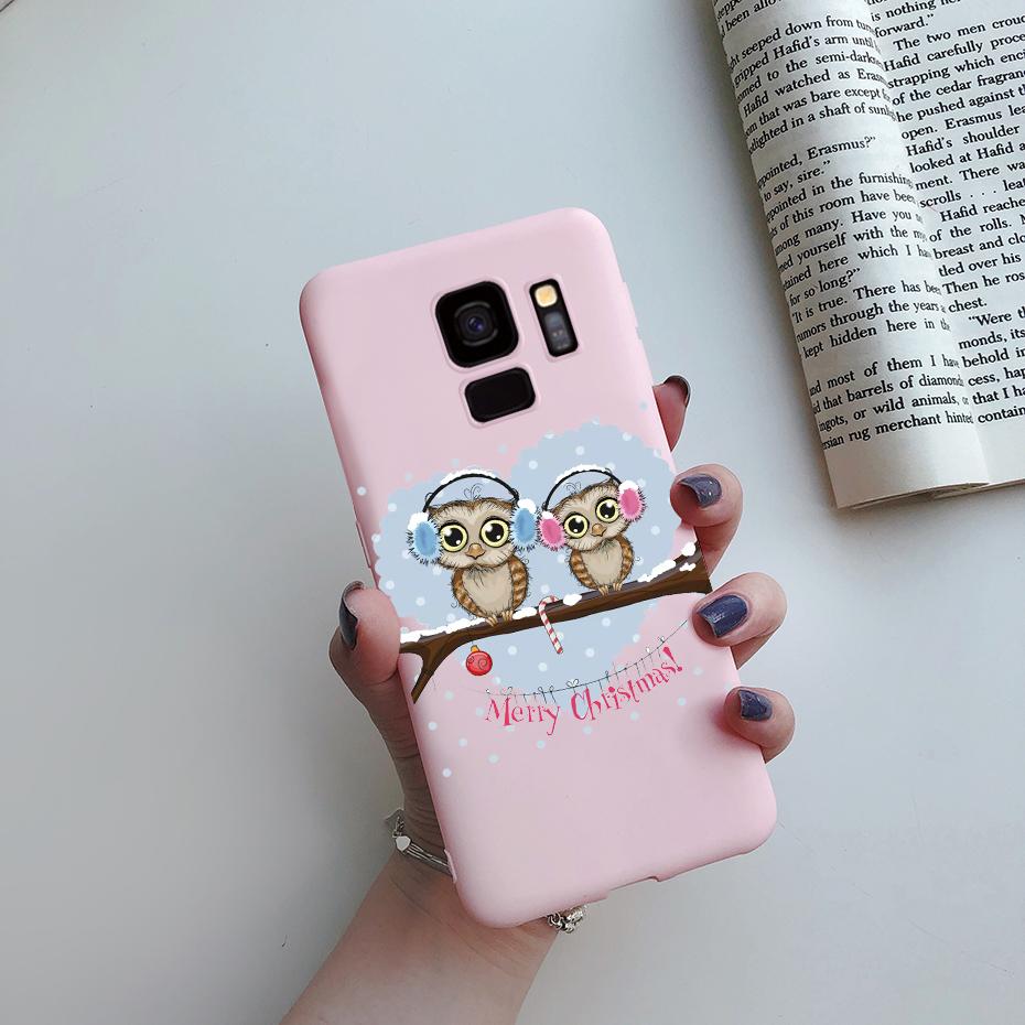 Fashion Daisy Flower Cute Silicone Cartoon Phone Case for Samsung Galaxy S9 S9 Plus Samsung S 9 Samsungs9 Plus S9plus Case Cover