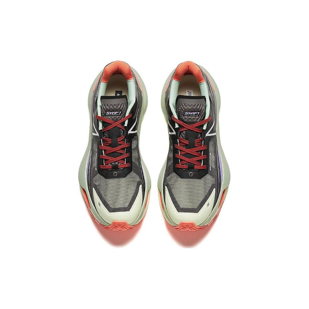 Anta Champion Series Comfortable Versatile Shock Absorbing Durable Running Shoes Men Sneakers Gray Black 112416601A-4