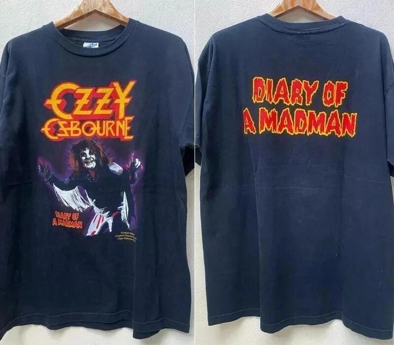 Футболка Ozzy Osbourne Diary Of A Madman Черная 2-сторонняя S-5XL S