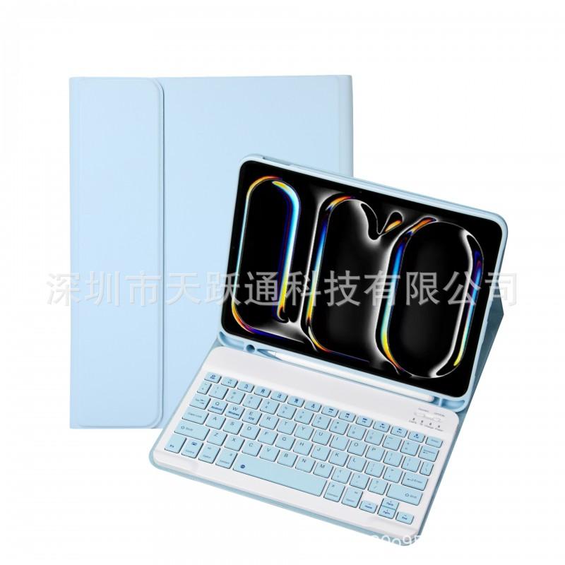 IPad Pro 13 Keyboard Case With Pen Slot Air 7 11th Gen 10.2 Bluetooth Folio Cover