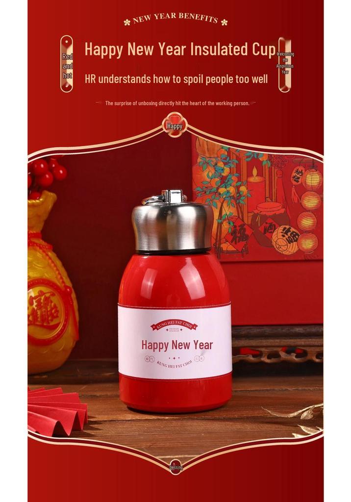 2026 Jahr des Pferdes Firmen-Neujahrs-Souvenir-Geschenk für Mitarbeiter: Individuelles praktisches Frühlingsfest-Souvenir