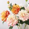 76cm Long-stemmed Artificial Dahlia Silk Flower Realistic Dahlia for Home Floral Arrangements Wedding Photography Decorations