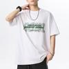 Cotton Short-Sleeved T-Shirt Men'S American Trend Printed Top Couple Loose Casual Crew Neck Bottoming Shirt