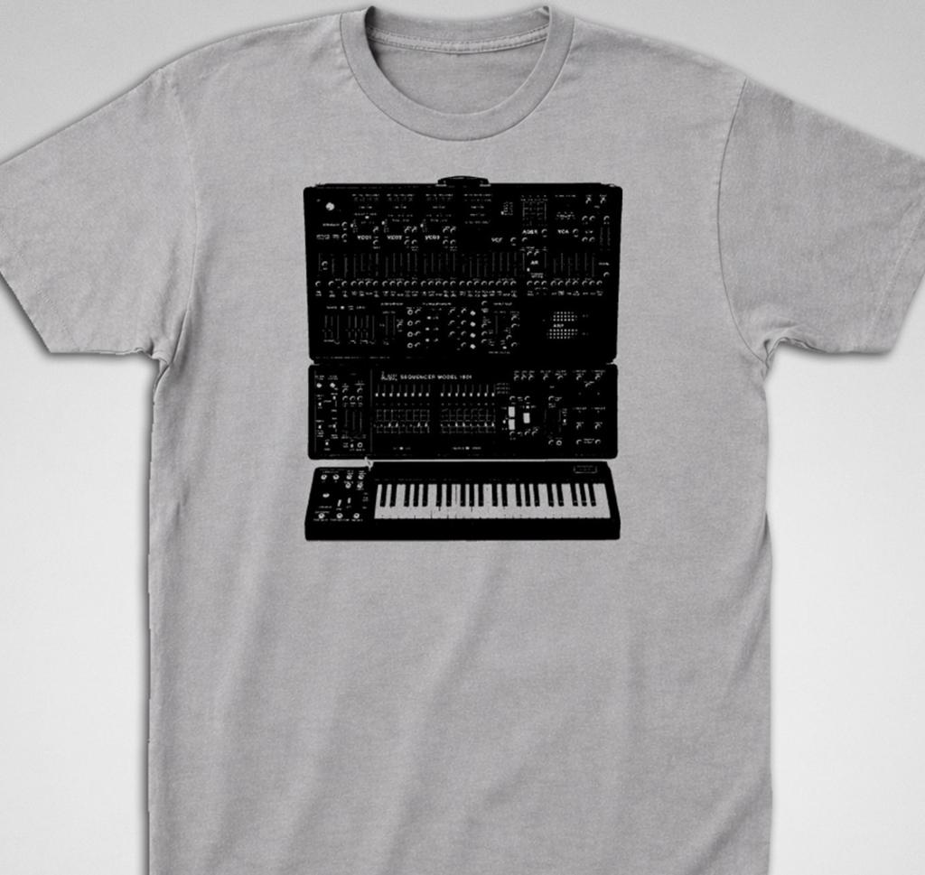 ARP 2600 Synthesizer T SHIRT analog, moog, korg modular 80s synth keyboard piano