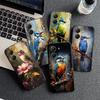 Miękki pokrowiec na telefon w stylu malarstwa olejnego z ptakiem dla Xiaomi Poco X5 X6 X7 X8 Pro Max X3 F7 F8 Ultra M8 M7 M6 M5 Redmi 15 15C 14C 13C 12C