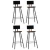 Day and Night - Day and Night Kitchen Stools 4 Units Recycled Solid Wood