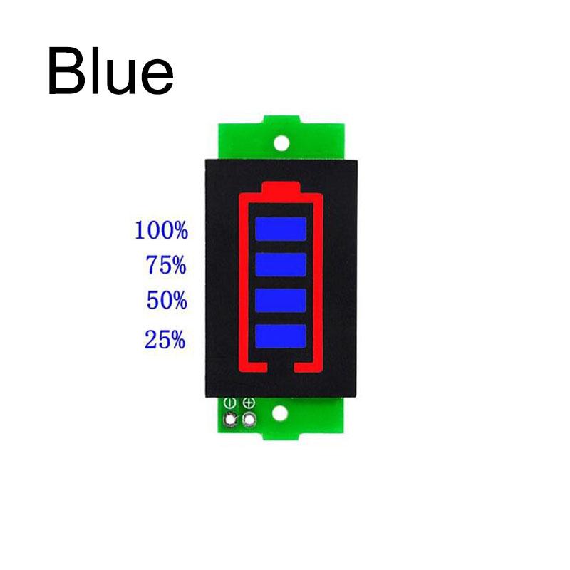 Single 3.7v 4.2V 1-8S 1S/2S/3S/4S Lithium Cell Capacity Indicator Tester Display Electric Vehicle Power Tester Li-ion Electrical Circuitry Parts