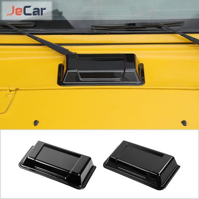 HAVA GİRİŞİ Hood Vent Scoop Kapak Cap Vent Yağmur Kalkanı Koruma Dekorasyon Jeep Wrangler TJ JK 1997-2017 Araba