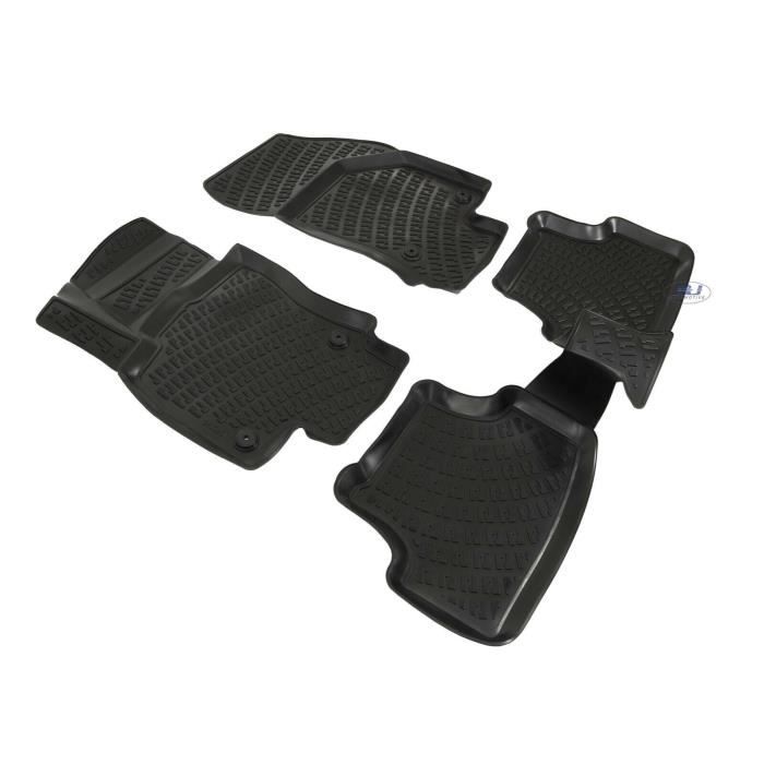 Tapis De Sol En Caoutchouc - J&amp;J AUTOMOTIVE - Seat Arona - Sur Mesure - Antidérapant - TPE Non Toxique