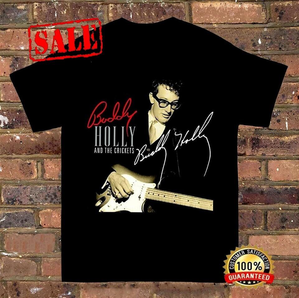 

Buddy Holly men#039s TShirt Short sleeve all size S to 5XL UH394 Unisex T-Shirt XL