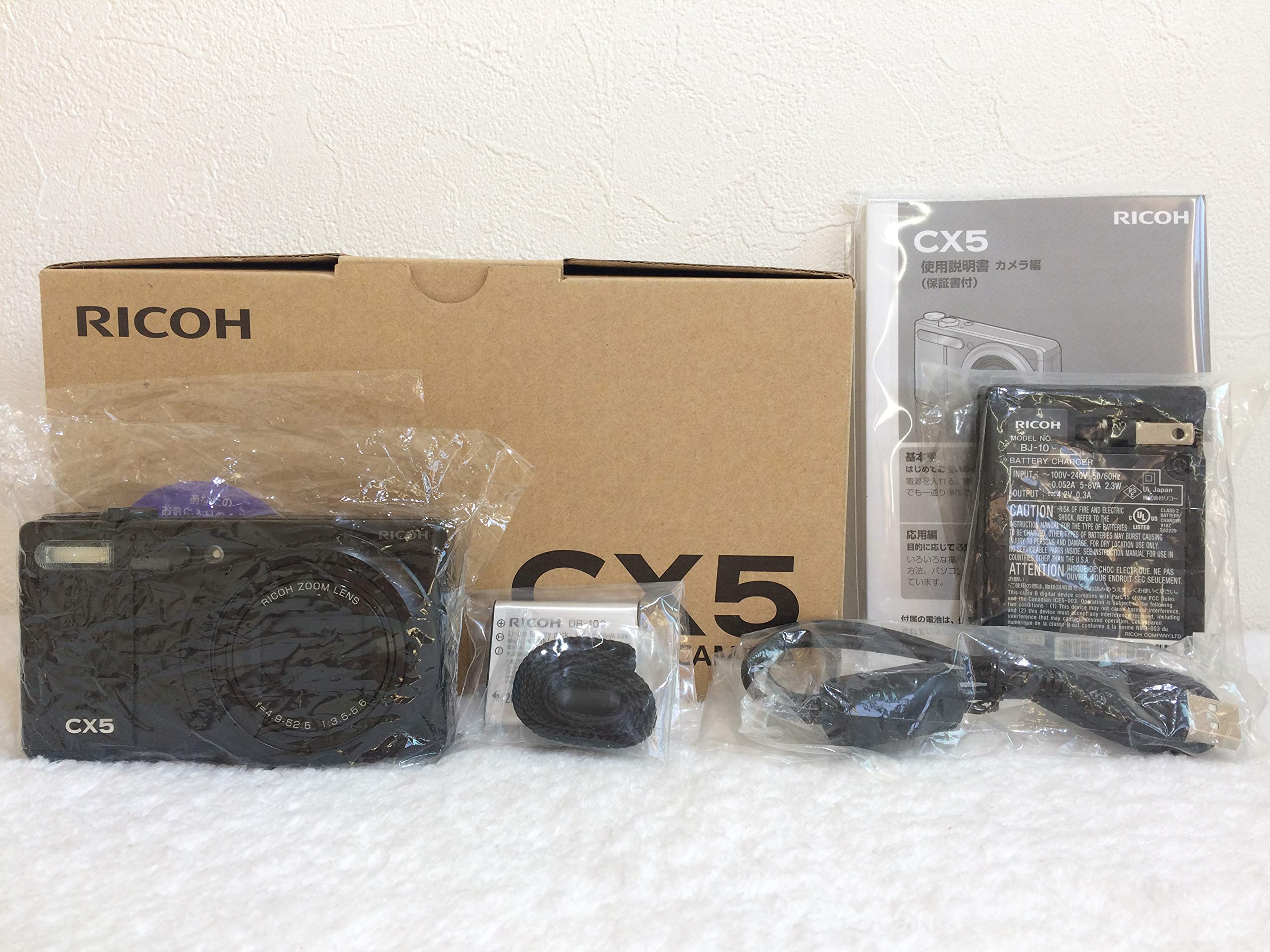 

Оптична система гібридного автофокусування RICOH CX5 CX5BK, 10,7-кратний зум, Чорний, чорний