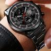 2pcs/set, 1pc Fashion Men's Luxury Business Quartz Watch & 1pc Men's Bracelet with , Men's Gifts