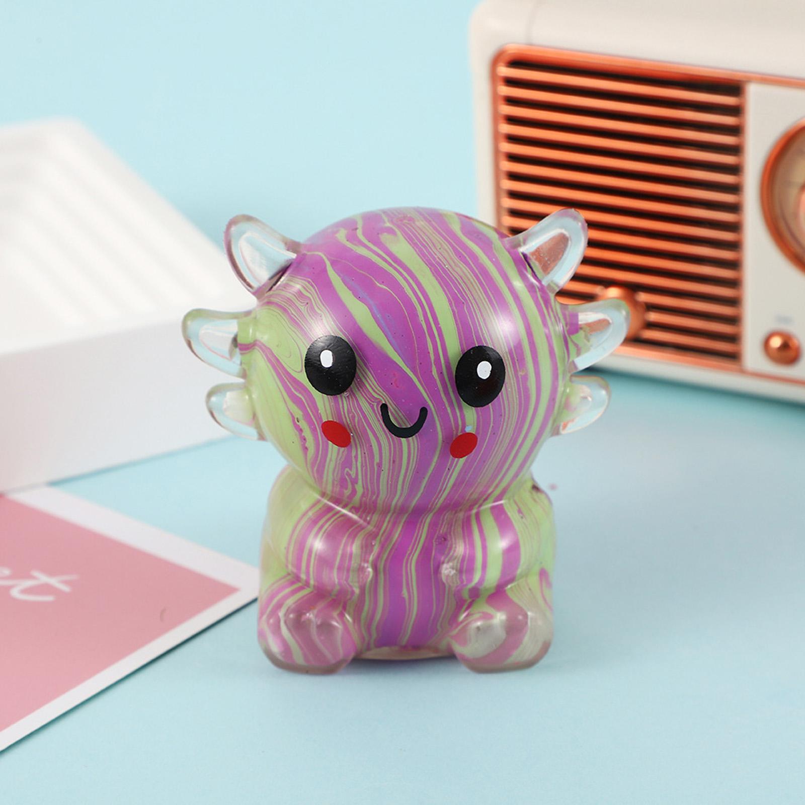 

Cute Axolotl Stress Relief Toy, Soft Sensory Toy For Kids And Adults