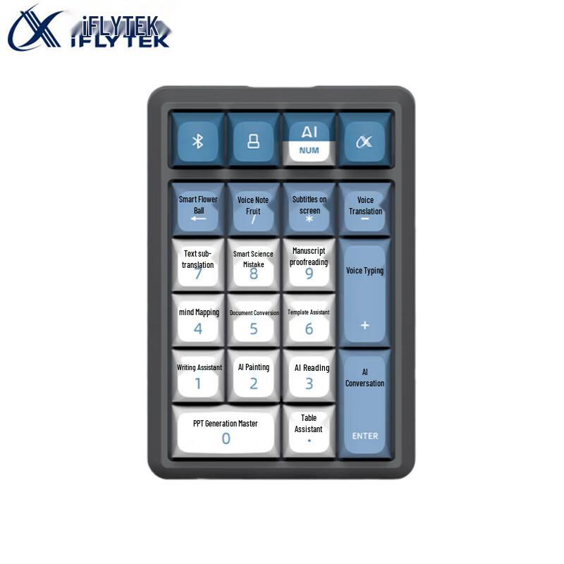 

iFLYTEK N18 AI Smart Tri-Mode 21-Key Keyboard