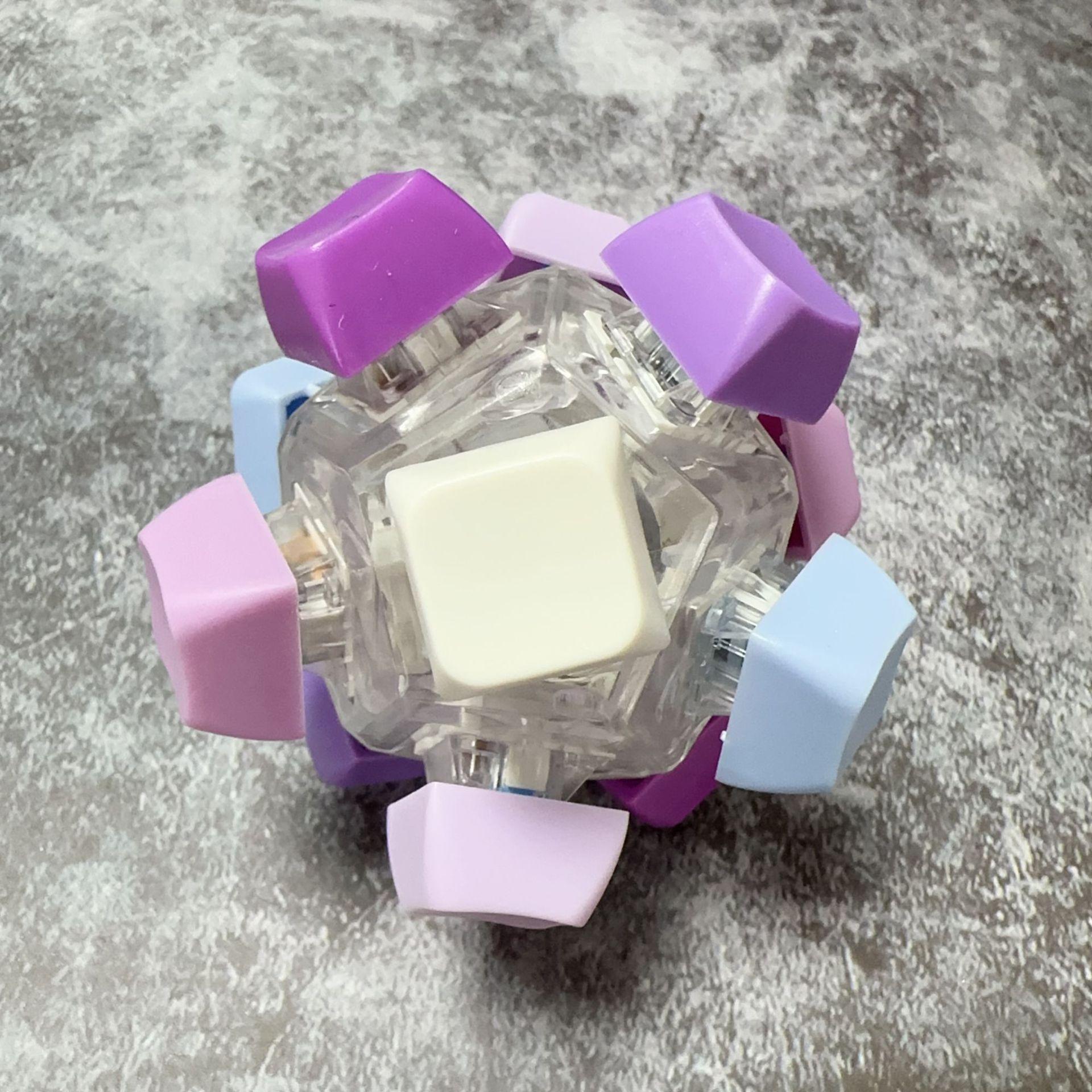 High-Quality Creative High-Quality Spherical High-Quality Keyboard High-Quality Key High-Quality Fidget High-Quality Toy, Anti-Anxiety High-Quality