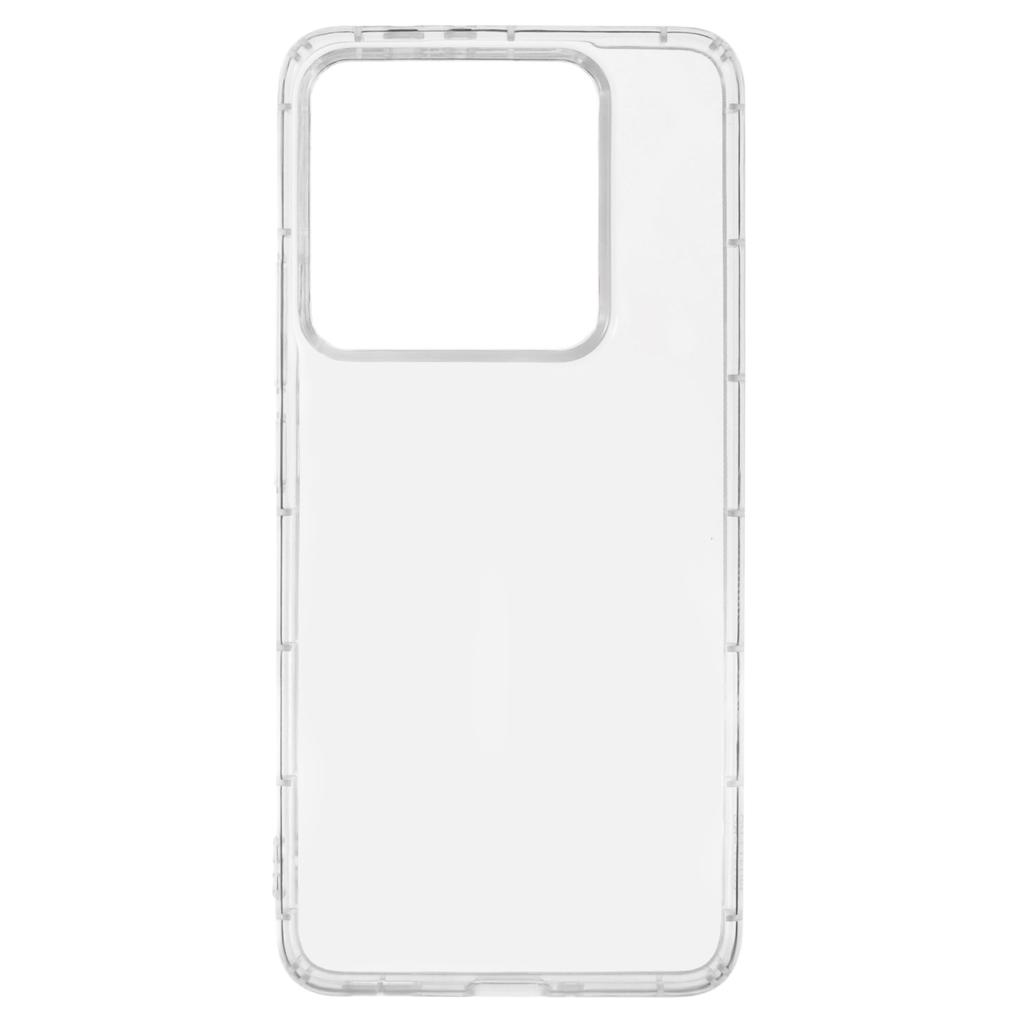 For Xiaomi 14T Pro Transparent TPU Cover Phone Case Airbag Protection (Big Rear Lens Hole)