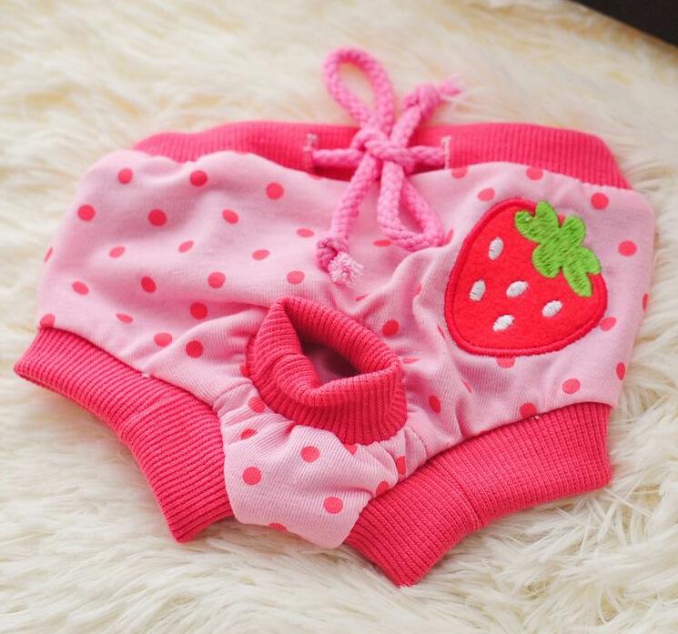 Comfortable Pet Dog Sanitary Pants for Menstruation and Estrus