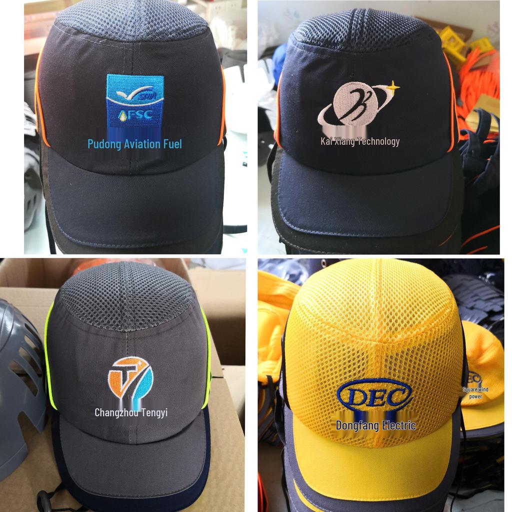 Lightweight Breathable Anti-Bump Cap with PE Shell for Impact Protection and Safety