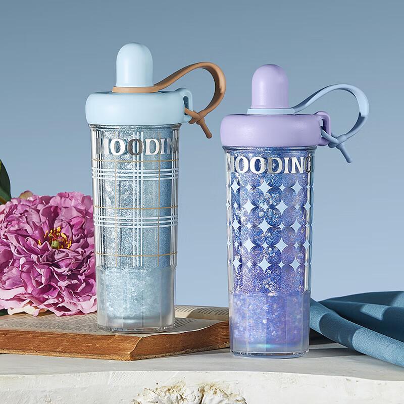 Wushengwu Wenyi 550ml Titanium Thermal Straw Cup