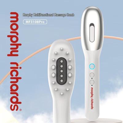Morphy Richards Electric Red/Blue Light Scalp Massager CN Plug (adapter Included)