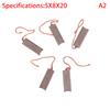 5 Pezzi 5X7X20Mm 5X8X20Mm 4.5X6.5X20Mm Alta Qualità Spazzola Spazzole Regolatore per Alternatore Auto Linea Uscita Posteriore