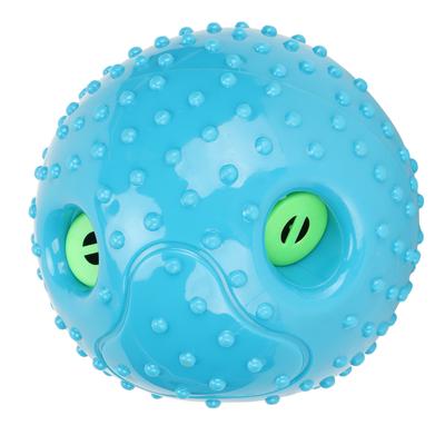 Pelota Chirriante Juguete para Perros Divertido Masticar Dientes Molienda Resistente a Mordeduras Chirriador Interactivo Sonido Perros Jugar Juguetes