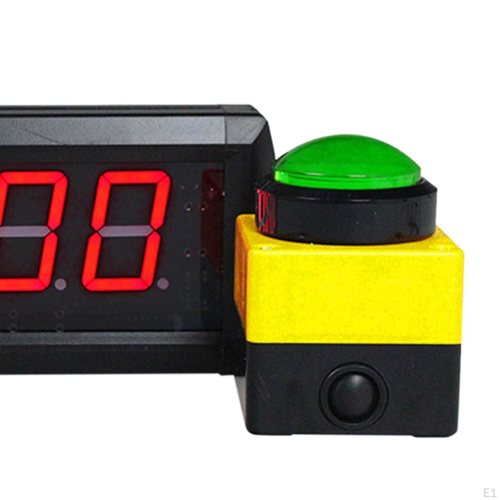 10S Digital Timer LED Display Lightweight Popular with Control Seconds