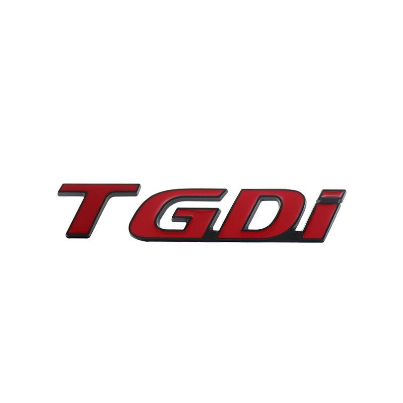 3D GDi T GDi TGDi for Car Hood Fender Trunk Nameplate Decal Emblem Badge Sticker