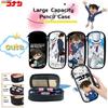 Classic Hot Sale Detective Conan Oxford Cloth Pencil Bag, Simple Stylish Large Capacity Kaito Kid Anime Stationery Pencil Case