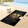 Toalla de Playa con Estampado de Leeds United, Toalla Grande Suave de Secado Rápido para Playa, Camping, Natación