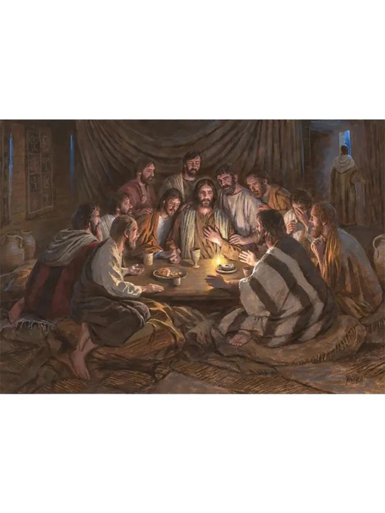 

Diy Алмазная картина Религиозный лидер Мозаика 5d Полная Алмазная вышивка крестом Набор для вышивки Diy Домашнее украшение Живопись Искусство Full Round 20x30CM