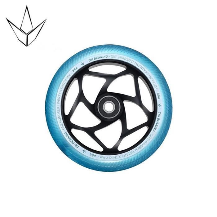 Roue Trottinette BLUNT Tri Bearing 120mm X 30mm - Noir - Mixte - Trottinette