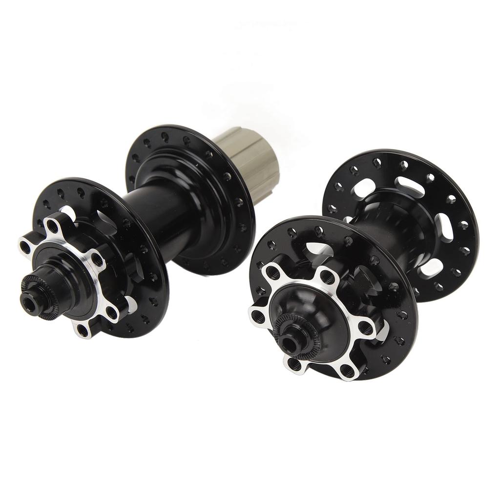 Bike Hub Quick Release Lever Black 5 Bearings 32 Holes 6 Claws 120 Clicks Aluminium Alloy 6 7 8 9