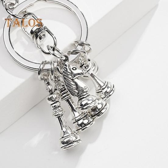 Șah breloc geantă farmece ușor de agățat portabil ușor multifuncțional geantă de mână portofel șah breloc agățat decorare