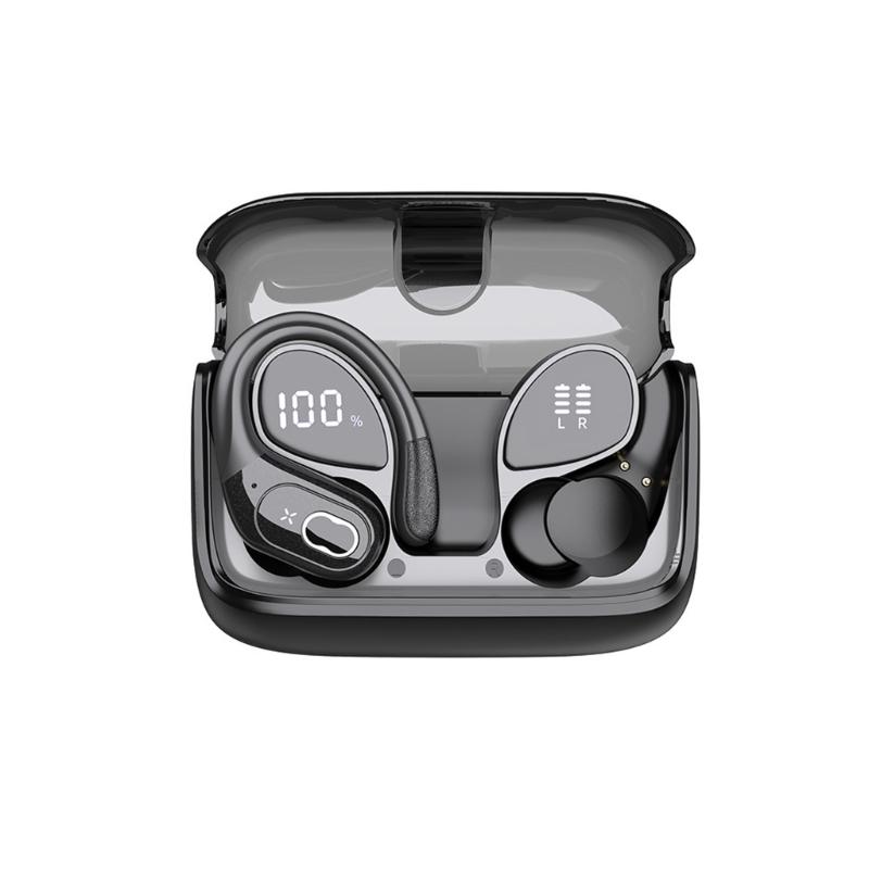 Wireless Sports Headphones IPX5 Waterproof 12H Entertainment Highdefinition Call Noise Cancelling Mic Ergonomic Design S