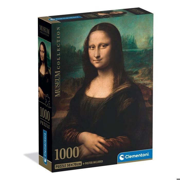 Puzzle Compact 1000 pièces : De Vinci : La Joconde