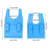 Ice Fishing Rod Holder Safe Bucket Rod Holders 2 Pieces Portable Compact Fishing Rod Racks For Fishing Enthusiast And Beginners