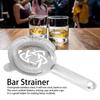 Silver Cocktail Strainer Easy To Clean Bar Ice Filter Bar Accessories Ice Strainer  Bartender