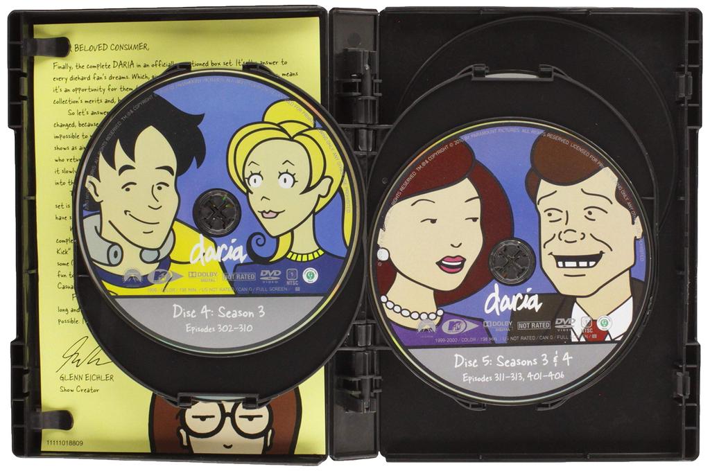 Complete Animated Series Daria (8pc) (Full Dol) [DVD]