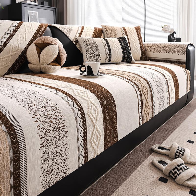 Comfortable Non-Slip Sofa Cushion Soft Light Luxury Sofa Cushion Cover Fashion Dustproof Universal Household Products Sofa Cover