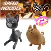 Cute Noodle And Bun Plush Toy- Soft And Cuddly Cartoon Cat And Dog Stuffed Animals