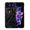 Bleach Aizen Sousuke Phone Case For Samsung Z Flip 7 6 5G Galaxy Z Flip4 Z Flip5 Z Flip3 Coque Black Hard PC Shell Protective Co