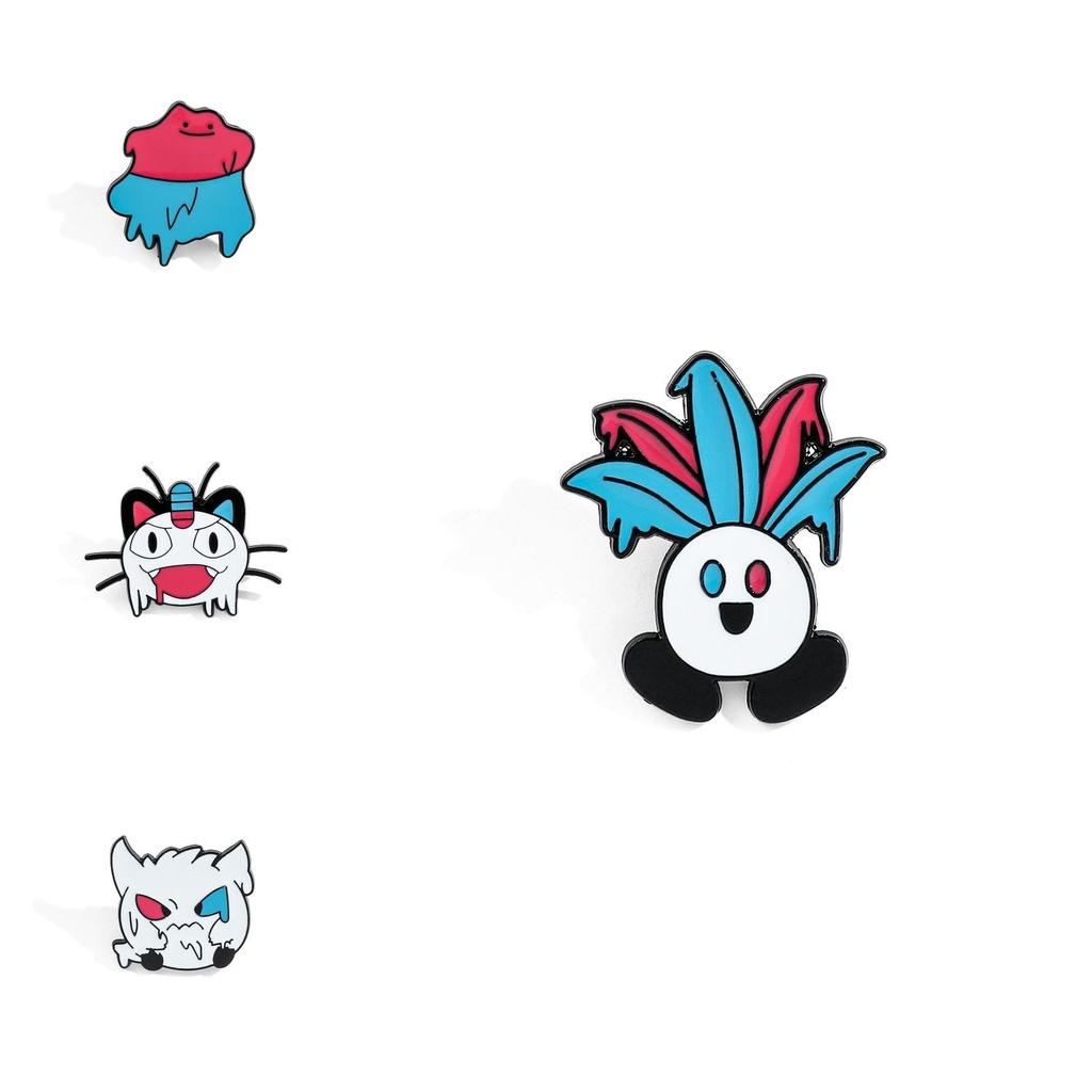 Kreskówkowy I Zabawny Broszka Pokemon Na Halloween Mroczny I Fajny Dodatek Ze Stopu