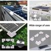 Solar Panel Mount Solar Mounting Kit No Punching Corner Bracket Kit Solar Mounting Kit UV-Resistant For Trailers Sheds RV Boats