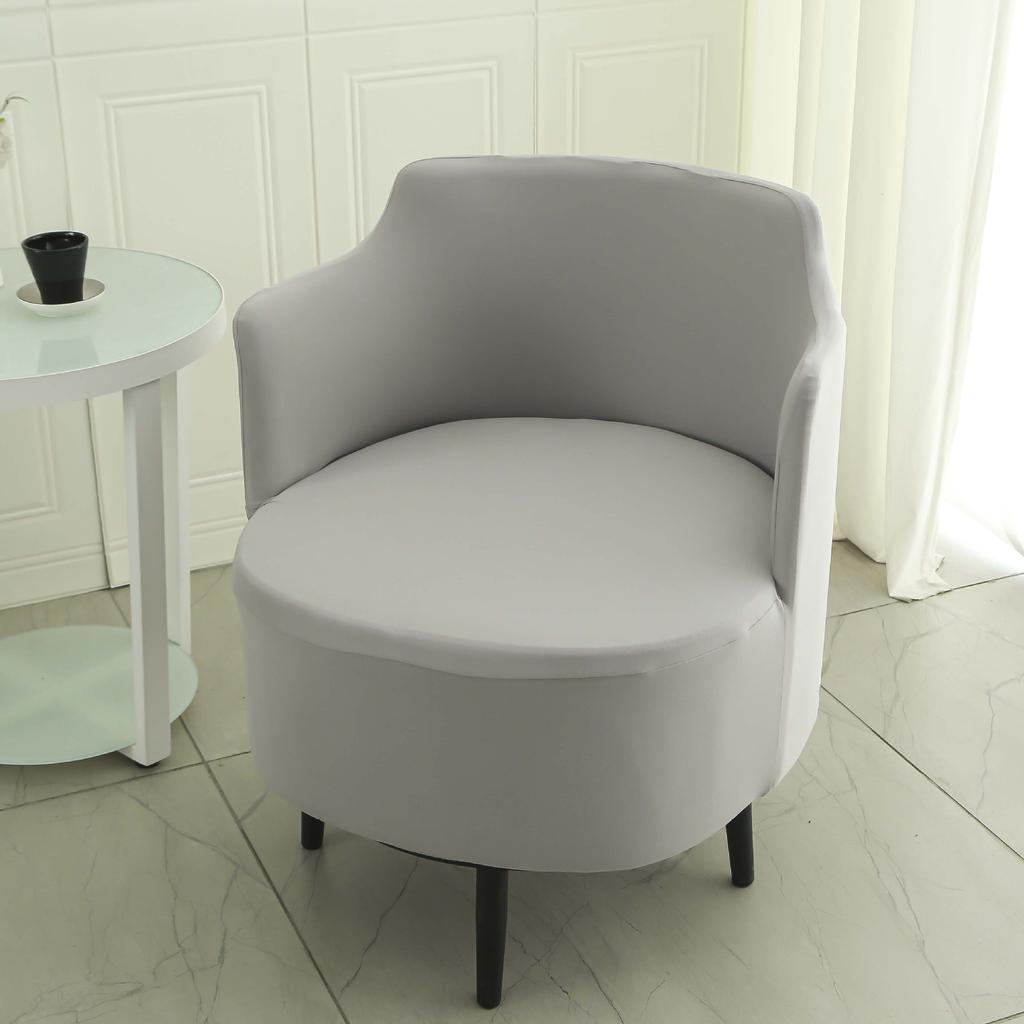Single Simple Small Apartment Elastic Sofa Set All-inclusive Internet Cafe Cafe Round Sofa Set Office Sofa Set