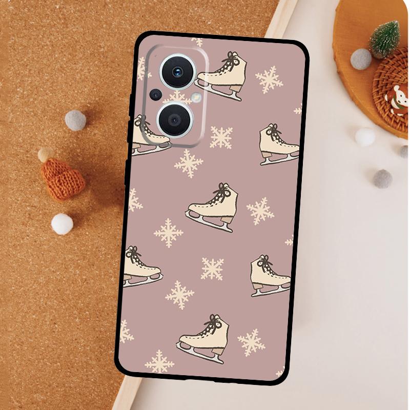 Ice Skating Phone Case For OPPO Reno 12 F 13 F 11 8T 7 8 10 Pro OPPO Find X8 X6 Pro X3 X5 Lite Cover