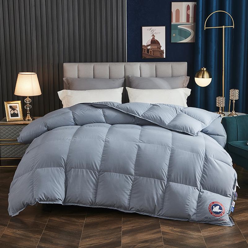 

Soft Velveteen Cotton Down Comforter Shell - Minimalist High-Density Nude Design 160x210cm Single Comforter Shell