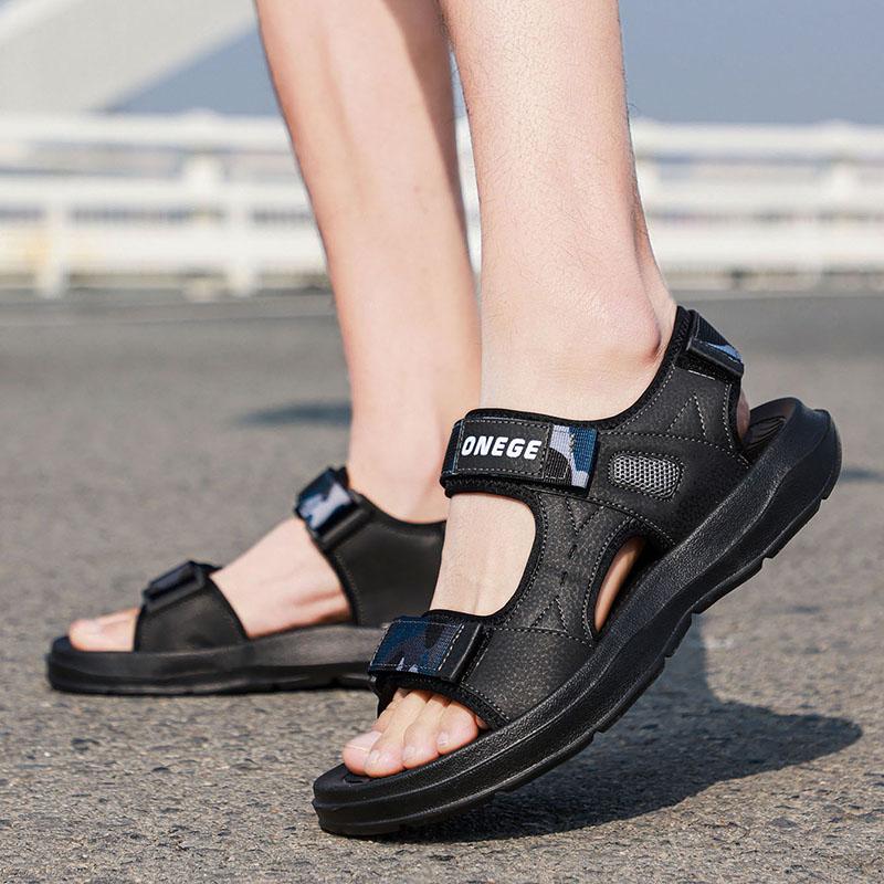 

A Pair Of New Summer Men S Casual Sandals, Men S Wear-Resistant Sports Casual Shoes, Men S Thick-Soled Cool Beach Shoes 39