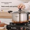 Yoshida Takumi 22cm Stainless Steel Multi-Purpose Steamer & Soup Pot